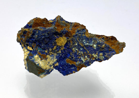 Azurite, malachite, pale ore, Veitsch mining, Styria, Austria