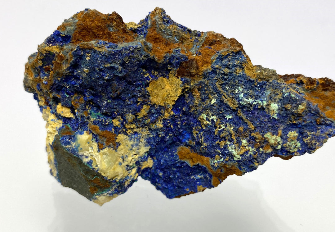 Azurite, malachite, pale ore, Veitsch mining, Styria, Austria