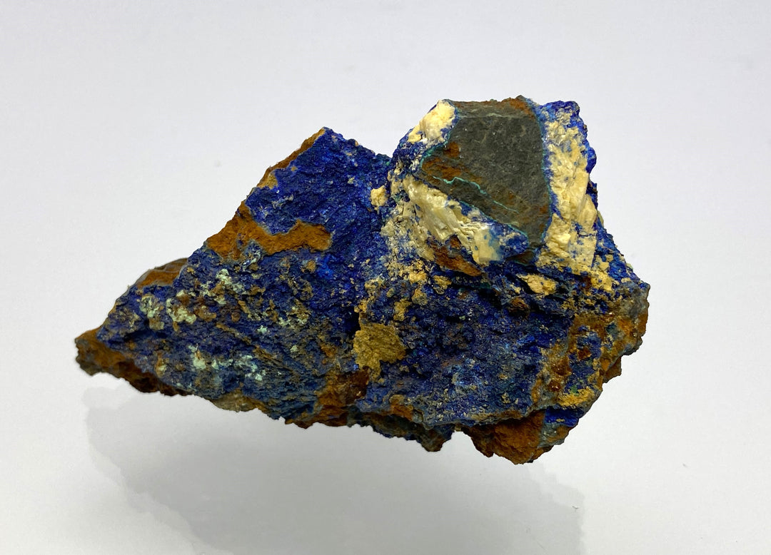 Azurite, malachite, pale ore, Veitsch mining, Styria, Austria