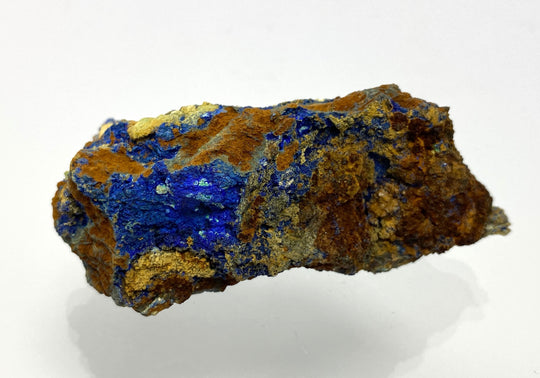 Azurite, malachite, pale ore, Veitsch mining, Styria, Austria