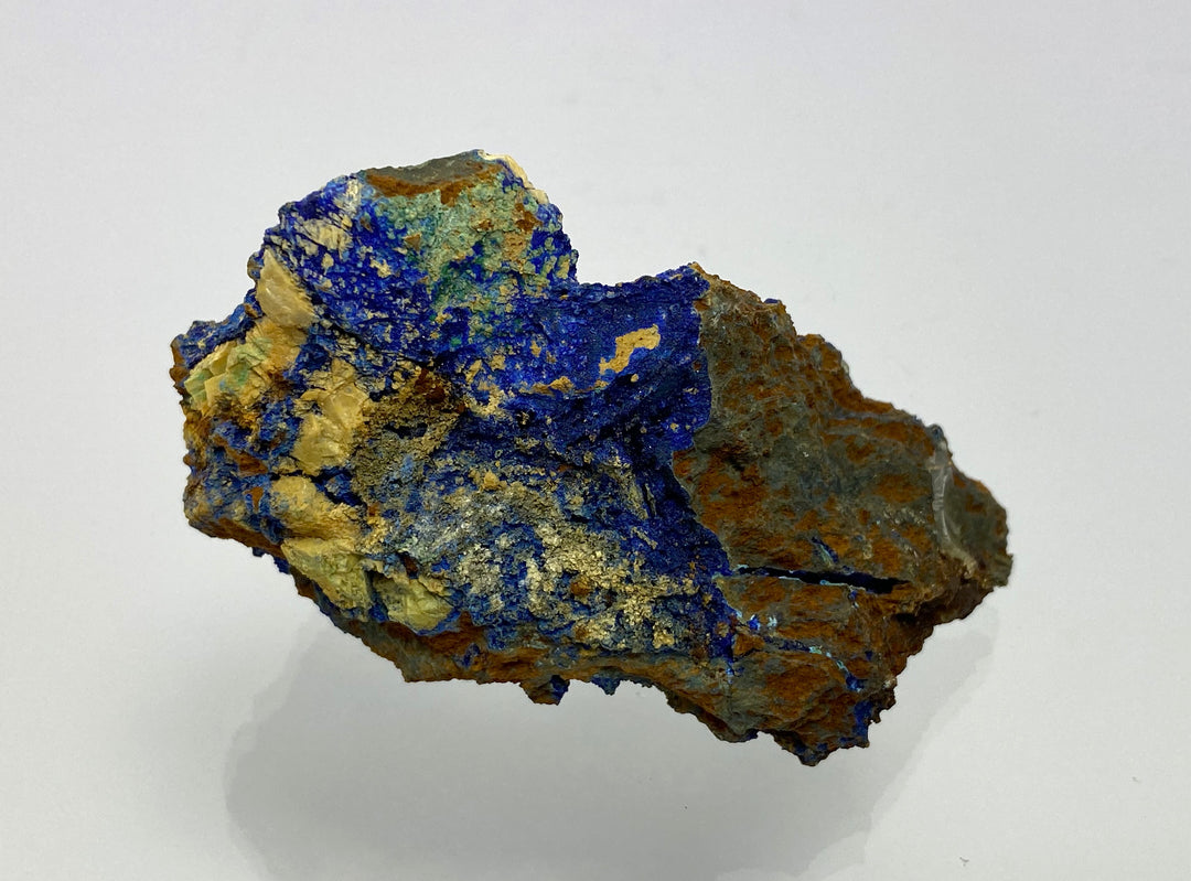 Azurite, malachite, pale ore, Veitsch mining, Styria, Austria