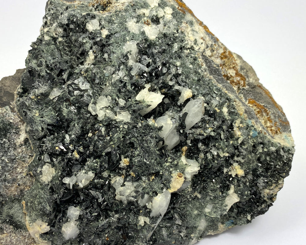 Kulanite, rock crystal, lazulite, Rapid Creek, Dawson, Yukon, Canada