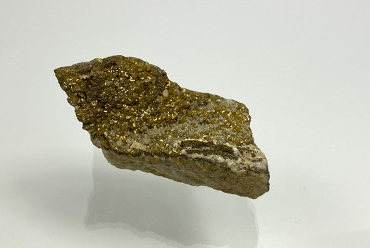 Marcasite on calcite, Hüttenberg, Carinthia, Austria