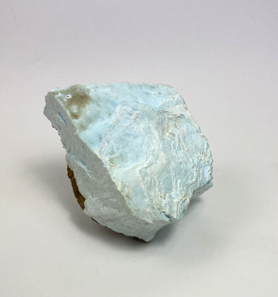 Blue aragonite, Erzberg, Eisenerz, Styria, Austria