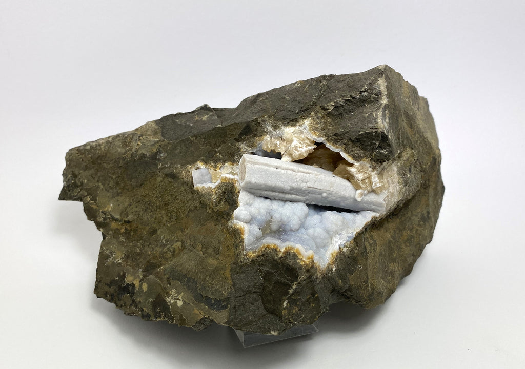 Calcite, Chalcedony, Weitendorf, Styria, Austria