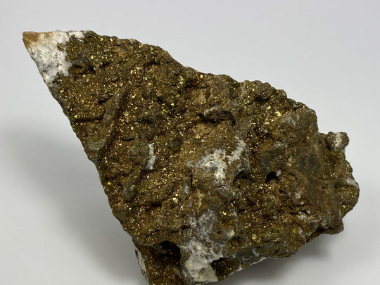 Pyrite, marcasite on anchorite, Hüttenberg, Carinthia, Austria