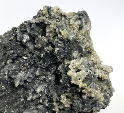 Antimonite, calcite, dolomite, Herja, Maramures, Romania