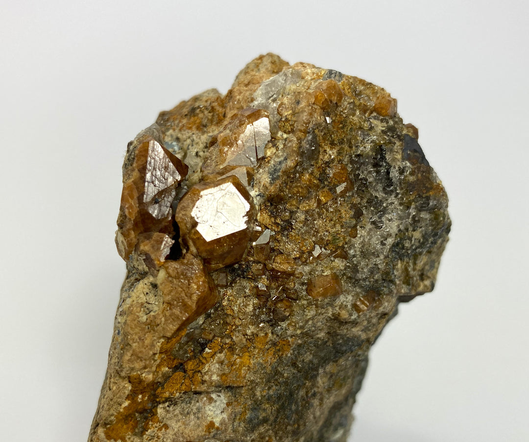 Hessonite, Ochsenriegel, Koralpe, Styria, Austria.