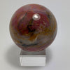 Stone ball silicified wood