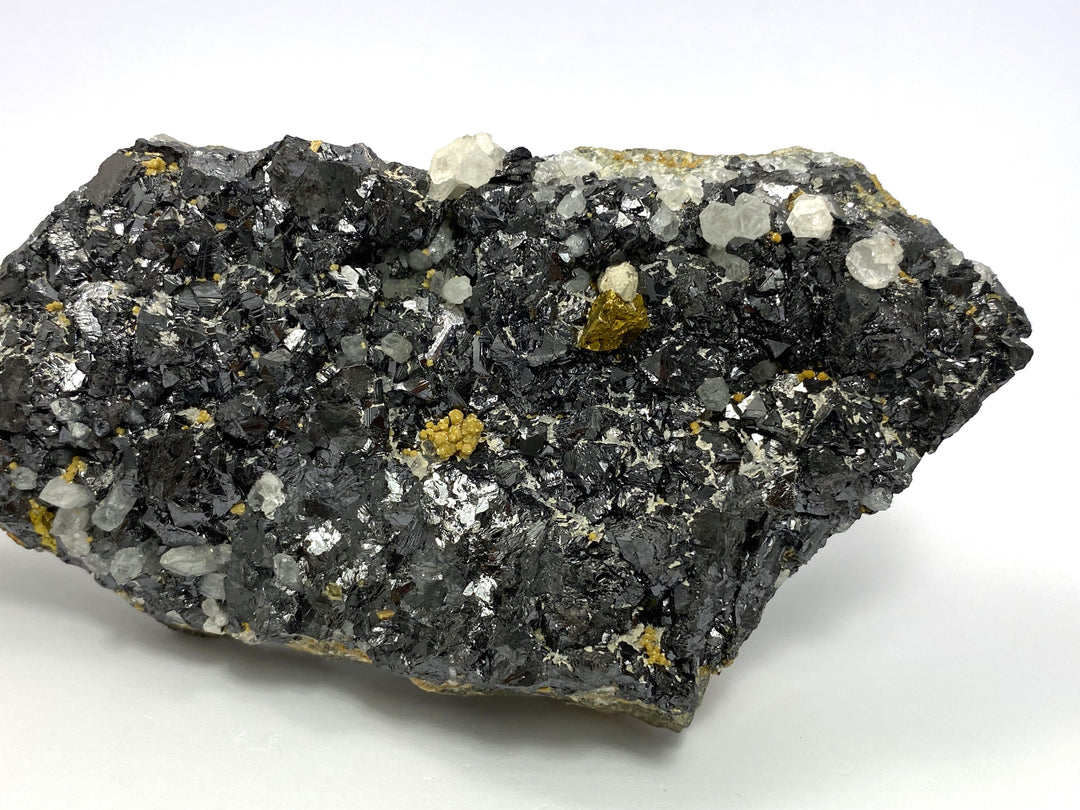 Sphalerite, Calcopyrite, Rock Crystal, Herja, Maramures, Romania