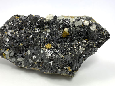 Sphalerite, calcopyrite, rock crystal, Herja, Maramures, Romania