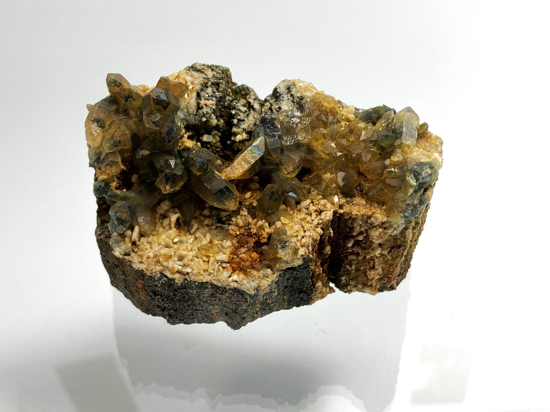 Rock crystal with chlorite, pericline, Kruml, Rauris, Salzburg, Austria