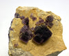 Fluorite on dolomite, Weisseck, Lungau, Austria