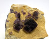 Fluorite on dolomite, Weisseck, Lungau, Austria