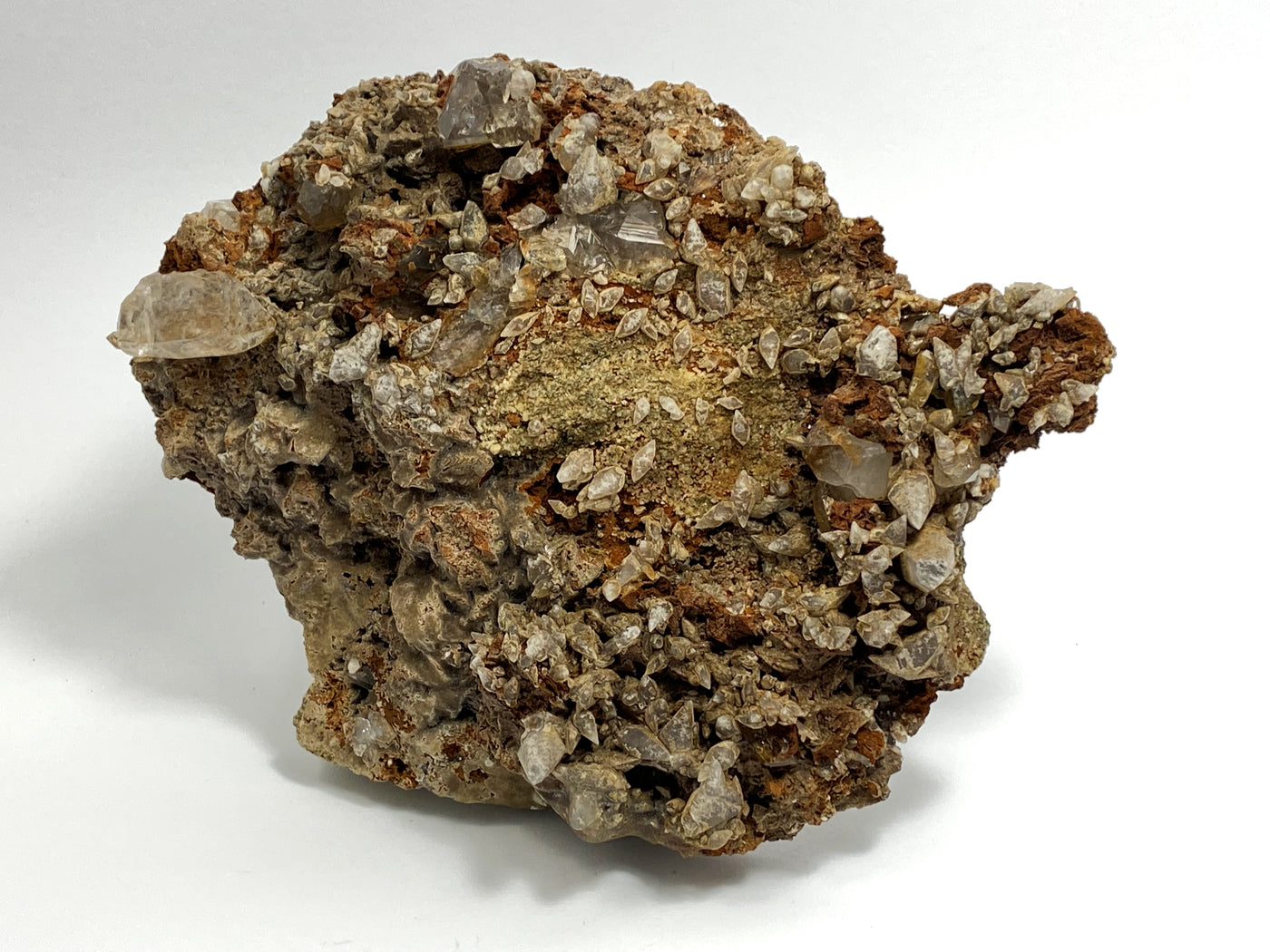 Rock Crystal, Calcite, Kruml, Rauris, Salzburg, Austria