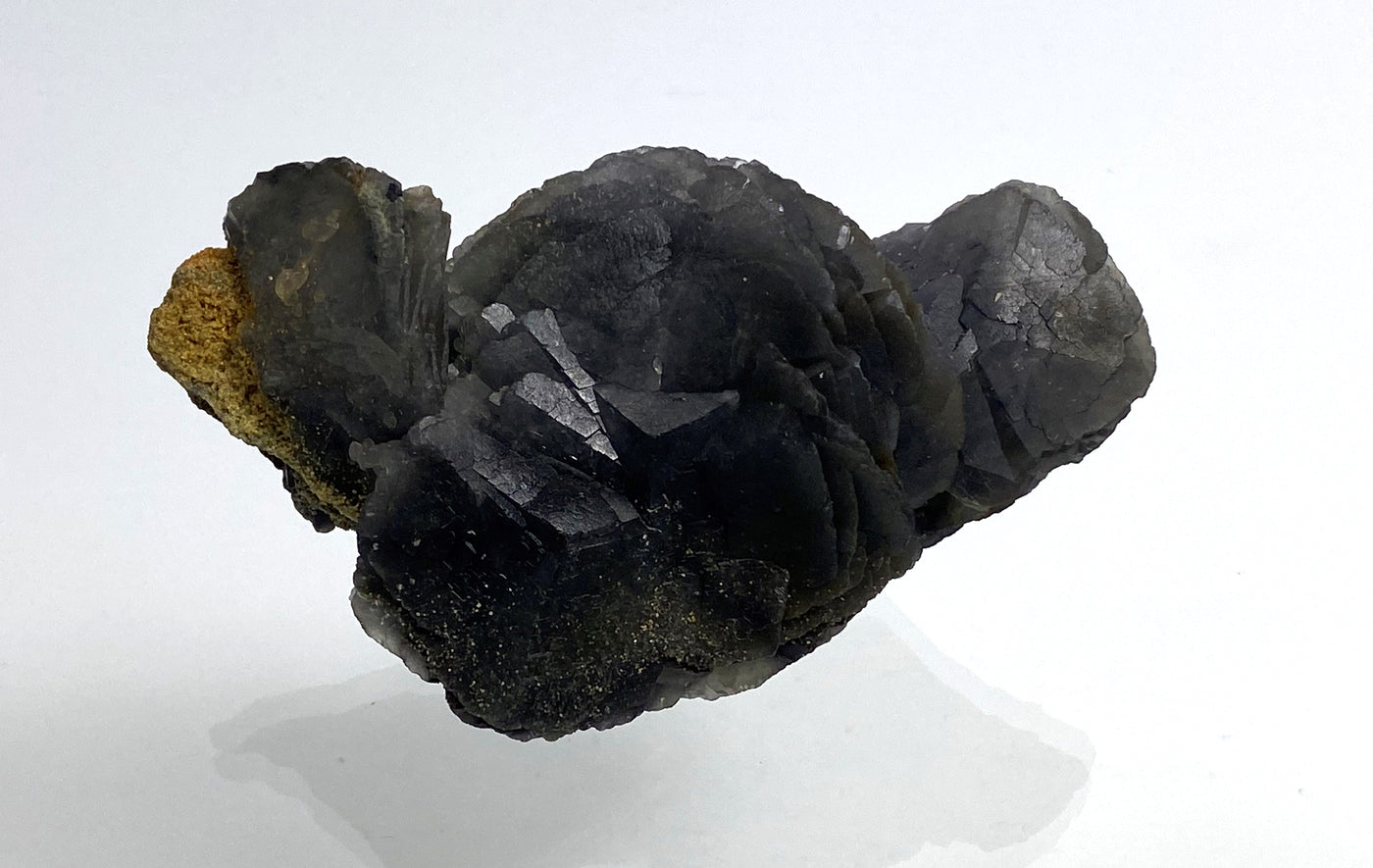 Calcite with boulangerite inclusions, Herja, Maramures, Romania