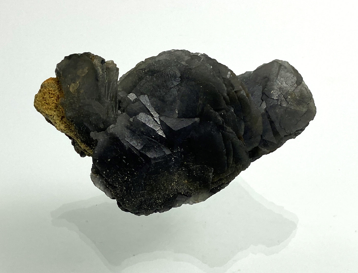 Calcite with boulangerite inclusions, Herja, Maramures, Romania