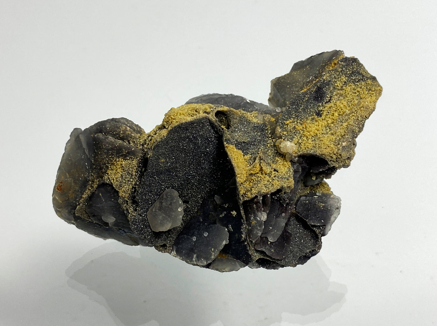 Calcite with boulangerite inclusions, Herja, Maramures, Romania