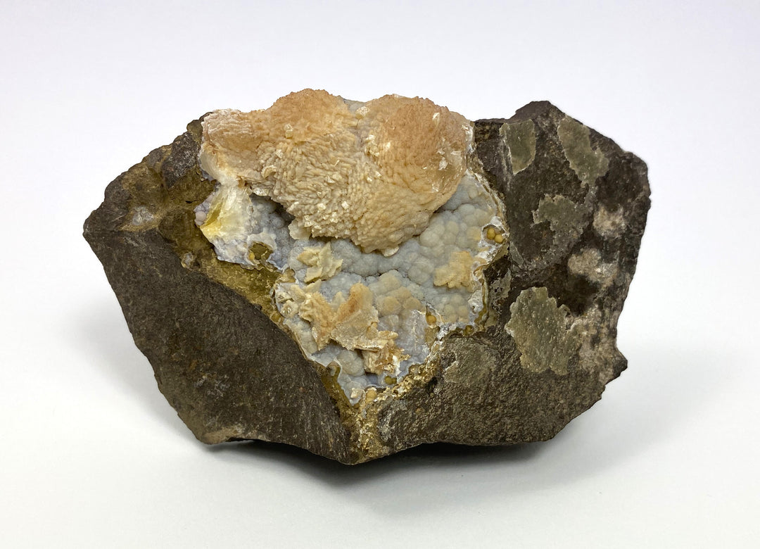 Calcite, chalcedony, Weitendorf, Styria, Austria