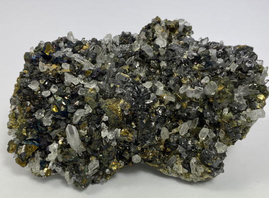 Sphalerit, Calcopyrit, Bergkristall, Rumänien